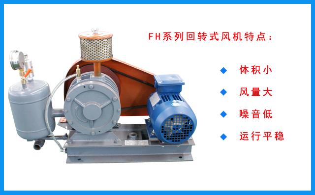 FH回轉(zhuǎn)風(fēng)機(jī)特點